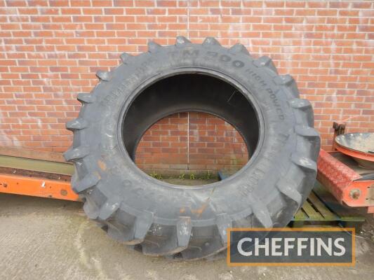 Single Trelleborg 710/70R42 tyre