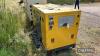 2017 Kawakenki KK-50 50kva 230/400v static 3phase generator, spares or repair - 2