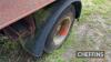 4 wheel flat bed wooden bodied bale trailer - 14