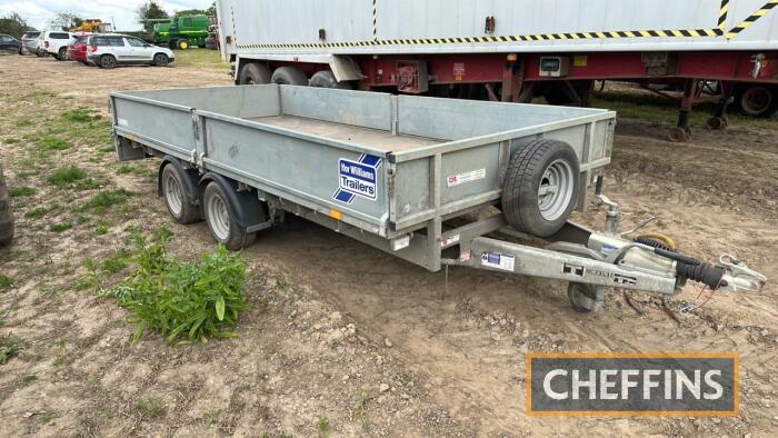 Ifor Williams LM146G tandem axle trailer c/w ramps (purchased new in 2022)