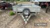 Ifor Williams LM146G tandem axle trailer c/w ramps (purchased new in 2022) - 2