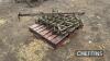 Qty seed harrow sections and bar