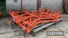 Howard reversible steam harrows, 16ft on 4 steel steering wheels - 9