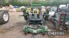 John Deere 1600 Turbo Series II Wam Mower c/w registration documents in office Reg. No. AE62 BKX