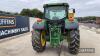 John Deere 6320SE Tractor c/w registration documents in office Reg. No. FX05 HTZ Ser. No. LO6320E452218 - 9