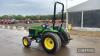 John Deere 4400 Compact Tractor c/w rops Ser. No. 449069 - 8