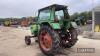 Deutz D7206 Tractor c/w registration documents in office Reg. No. NEB 647R Ser. No. 573 5959 - 8