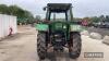 Deutz D7206 Tractor c/w registration documents in office Reg. No. NEB 647R Ser. No. 573 5959 - 9