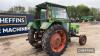 Deutz D7206 Tractor c/w registration documents in office Reg. No. NEB 647R Ser. No. 573 5959 - 12