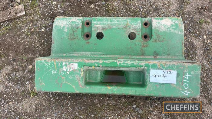 John Deere Front Weight Carrier Block