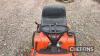 Kubota T1400 Ride on Mower c/w key in office recent new battery fitted Ser. No. 40940 - 8