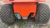 Kubota T1400 Ride on Mower c/w key in office recent new battery fitted Ser. No. 40940 - 12