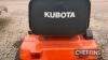 Kubota T1400 Ride on Mower c/w key in office recent new battery fitted Ser. No. 40940 - 13