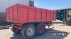 Tandem axle wooden bodied trailer with hydraulic brakes - 6