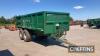 2010 Bailey 14tonne tandem axle steel monocoque trailer with hydraulic tailgate, sprung drawbar, sprung axles and hydraulic brakes on 560/60R22.5 Michelin wheels and tyres Serial No. 8835 - 9