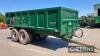 2010 Bailey 14tonne tandem axle steel monocoque trailer with hydraulic tailgate, sprung drawbar, sprung axles and hydraulic brakes on 560/60R22.5 Michelin wheels and tyres Serial No. 9233 - 9