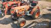 Kubota B5100 4wd Compact Tractor on grass tyres - 2