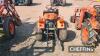 Kubota B5100 4wd Compact Tractor on grass tyres - 4