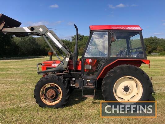 1994 Zetor 6340 Tractor c/w Quicke loader, muck fork, one previous owner, vendor to supply registration documents