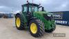 2018 John Deere 6145R Tractor c/w Auto Quad, 50k, JD front linkage, air brakes, cab suspension, 710/60 R42 & 600/60 R30 tyres, 4 electric spool valves plus joystick Hours: approx 8050 Reg. No. SA18 YCG Ser. No. 1LO6145RVJN907246