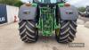 2018 John Deere 6145R Tractor c/w Auto Quad, 50k, JD front linkage, air brakes, cab suspension, 710/60 R42 & 600/60 R30 tyres, 4 electric spool valves plus joystick Hours: approx 8050 Reg. No. SA18 YCG Ser. No. 1LO6145RVJN907246 - 9