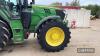 2018 John Deere 6145R Tractor c/w Auto Quad, 50k, JD front linkage, air brakes, cab suspension, 710/60 R42 & 600/60 R30 tyres, 4 electric spool valves plus joystick Hours: approx 8050 Reg. No. SA18 YCG Ser. No. 1LO6145RVJN907246 - 14