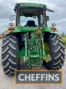 1993 John Deere 7700 Tractor c/w Power Shift, 20.8 R38 & 16.9 R28, originally supplied by Bruce Hopkins Ltd, vendor to supply registration documents Hours: approx 7200 Reg. No. L928 JBW Ser. No. RW7700P003179 - 8