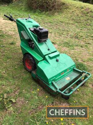 Ransomes Wayfarer Mower 30in cut, Kubota single diesel engine, twin rotary discs, electric start and hydrostatic drive (forward & reverse)cutting disc drive belts replaced last year UNRESERVED LOT