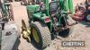 John Deere 755 Tractor c/w mower deck - 4