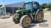 1997 John Deere 6400 Tractor c/w Power Quad, 40k, air con, front fenders Reg. No. P430 DFJ Ser. No. L06400V184393 - 4