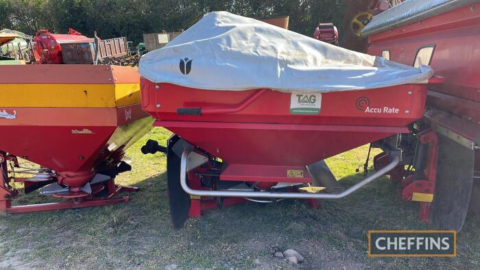 2014 Teagle Centerliner SX 3000 G3 Accu Rate Fertiliser Spreader c/w roll over cover. Control box & manual in office