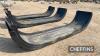 Pr. of Plastic Trailer Mudguards twin axle - 2