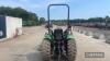 John Deere 4300 4wd Tractor c/w front loader & bucket, rear drawbar, industrial tyres Hours: approx 760 - 9