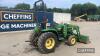 John Deere 4300 4wd Tractor c/w front loader & bucket, rear drawbar, industrial tyres Hours: approx 760 - 11