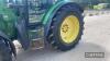 John Deere 6125R Tractor c/w 50k, Auto Quad, air brakes, JD 310 loader Reg. No. WJ14 XKL - 7