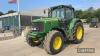 John Deere 6620 4wd Tractor c/w Power Quad, cab & axle suspension 52 Reg - 4