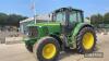 John Deere 6620 4wd Tractor c/w Power Quad, cab & axle suspension 52 Reg - 6