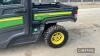 2019 John Deere XUV 865M 4wd Gator c/w full cab, bench seat, big horn alloys, tipper, one owner, vendor to supply registration documents Reg. No. WL19 MYP - 27