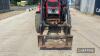 Zetor 85 Proxima Tractor c/w Tract Lift 220 loader, manuals in office Reg. No. AU10 CKF - 3