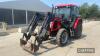 Zetor 85 Proxima Tractor c/w Tract Lift 220 loader, manuals in office Reg. No. AU10 CKF - 4