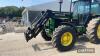 1990 John Deere 3650 SG2 Tractor c/w air con, front fenders, rear 520/70 R38 & front 420/65 R24, Trima 1790 Professional Loader, vendor to supply registration documents Hours: approx 8475 H Reg - 9