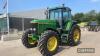 1993 John Deere 7700 Tractor c/w Power Shift, 20.8 R38 & 16.9 R28, originally supplied by Bruce Hopkins Ltd, vendor to supply registration documents Hours: approx 7200 Reg. No. L928 JBW Ser. No. RW7700P003179 - 15