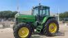 1993 John Deere 7700 Tractor c/w Power Shift, 20.8 R38 & 16.9 R28, originally supplied by Bruce Hopkins Ltd, vendor to supply registration documents Hours: approx 7200 Reg. No. L928 JBW Ser. No. RW7700P003179 - 17