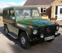 1982 MERCEDES G Wagon 300GD Reg. No. GEO 975X Serial No. 46033227022922 The 5cylinder G Wagon has been off the road for a while, the last MOT having expired in November 2015 a new MOT will be in place at the time of sale. In the meantime new rear panels, 