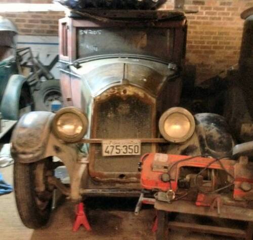 1926 Buick Master Six A Brougham 5 passenger sedan bodied example of the 75hp 6 cylinder car, standing on artillery style wheels and for restoration