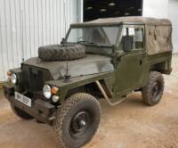 1975 2,250cc Land Rover Series 3 Lightweight Reg. No. NMY 180P Chassis No. 95104296A Fitted with a 2.25 litre diesel engine and 4 speed gearbox with Fairey overdrive Stated to have many original parts including the original canvas hood. The vendor states 