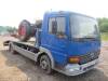1999 MERCEDES Atego 7.5T beaver tail lorry Reg. No. V892 FOT Serial No. 427120 KM: 33218 Tested: Jan 2018 With V5 & key available