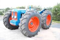 COUNTY Super-4 4cylinder diesel TRACTOR Described as being an earlier restoration which now requires an update, sitting on recently fitted new 14-30 tyres