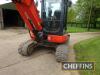 2013 KUBOTA U48-4 rubber tracked 360 EXCAVATOR Fitted with blade, Strickland quick hitch, multiple settings, breaker pipework and 5ft bucket Serial No. 51823 Hours: 2,908 - 20