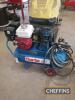 Clarke PP15 ND50 Industrial Compressor 
<br/>fitted with Honda GX200 engine 
<br/>Ser. No. 72726 - 3